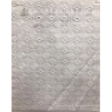 Tissu à broder en coton à prisme carré